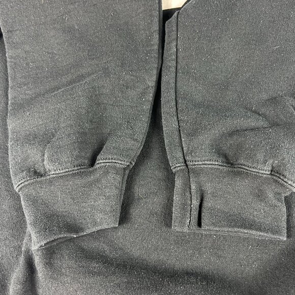 Logic 301 Rap Sweatshirt Adult Medium Black Faded Arch Logo Pullover Crewneck - Picture 4 of 12